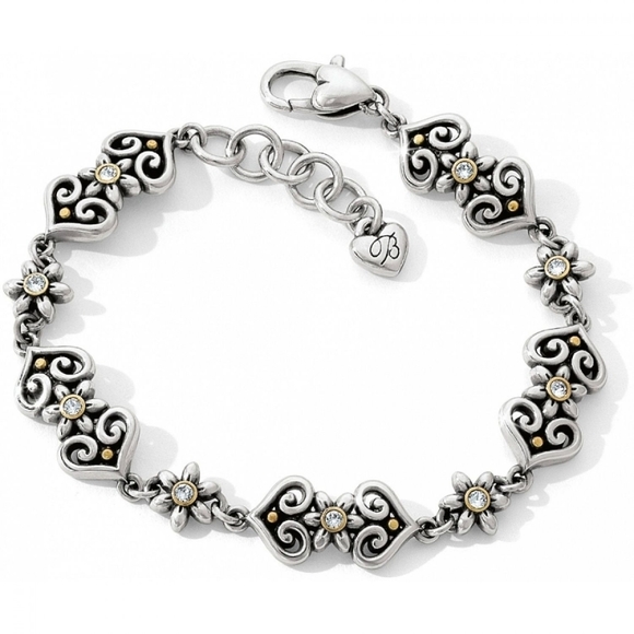 Brighton Jewelry - Brighton Alcazar Flor Bracelet, Silver and Gold